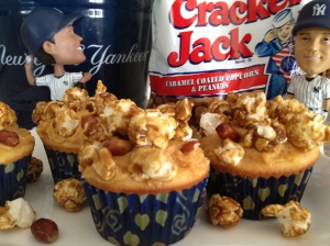 Our Version of Cracker Jack Cupcakes